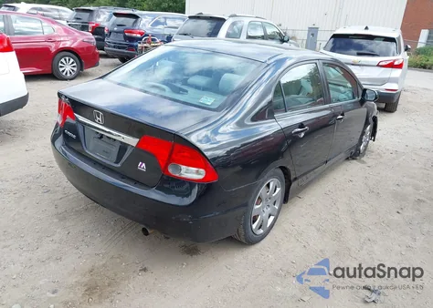 2011 Honda Civic Lx из США, поврежденный, VIN 2HGFA1F59BH307540